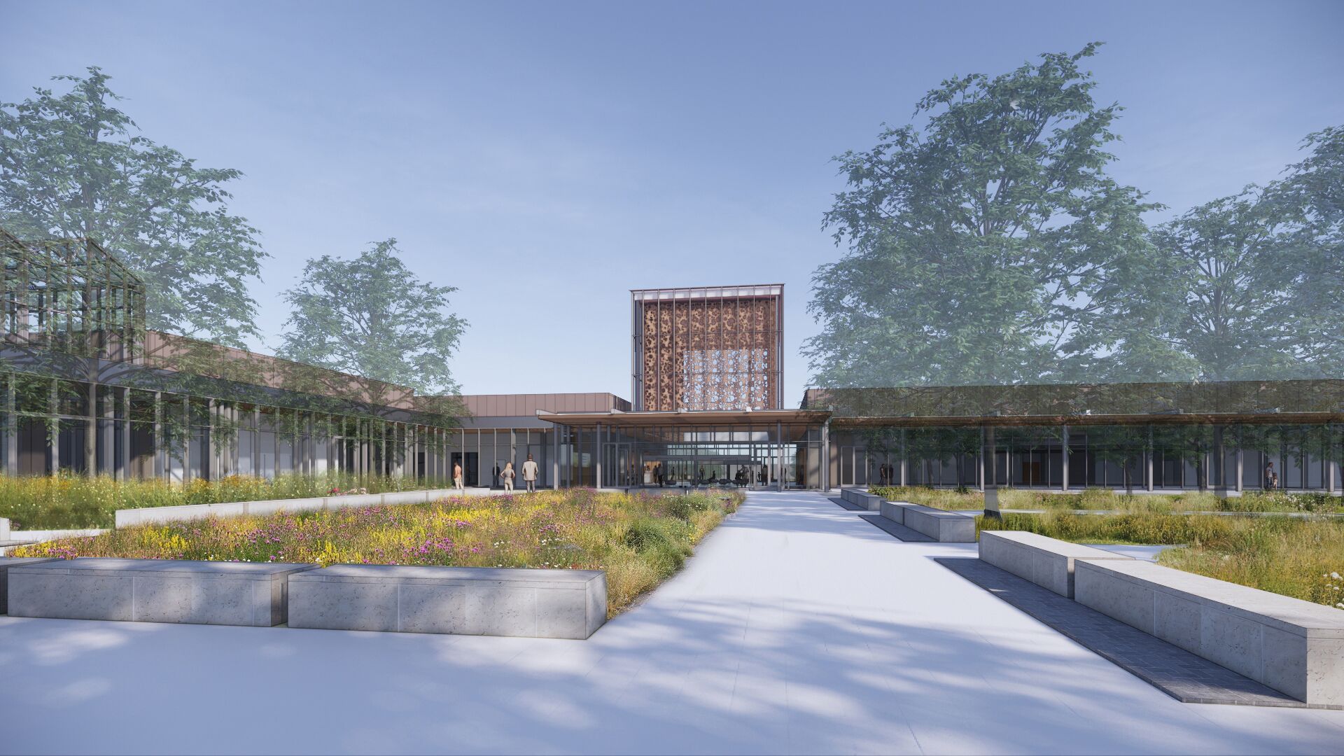 New Botanical Gardens Visitor Center IMEG